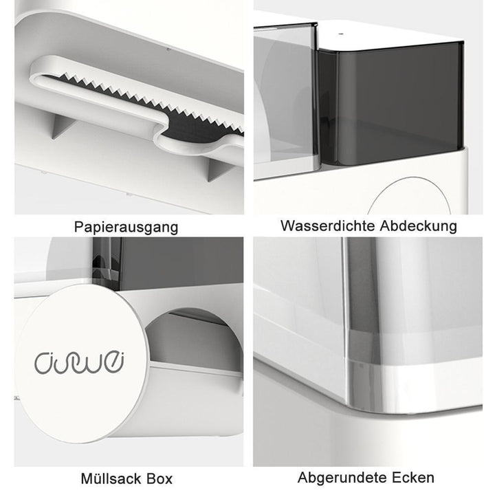 Lisslune | Waterproof 3-in-1 Storage Box for Bathroom