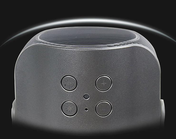 Lisslune | Portable LED Flame Bluetooth Speaker, with HD Speakers, 10W Wireless Phone Charger, Microphone, Hi-Fi Sound Effects and Long Standby Time, Support TWS, for Indoor & Outdoor