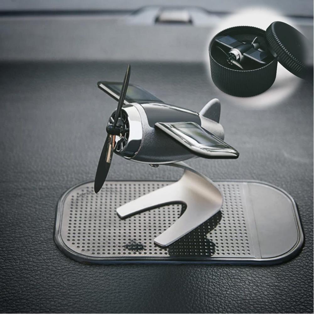 Lisslune | Solar Airplane Car Decoration