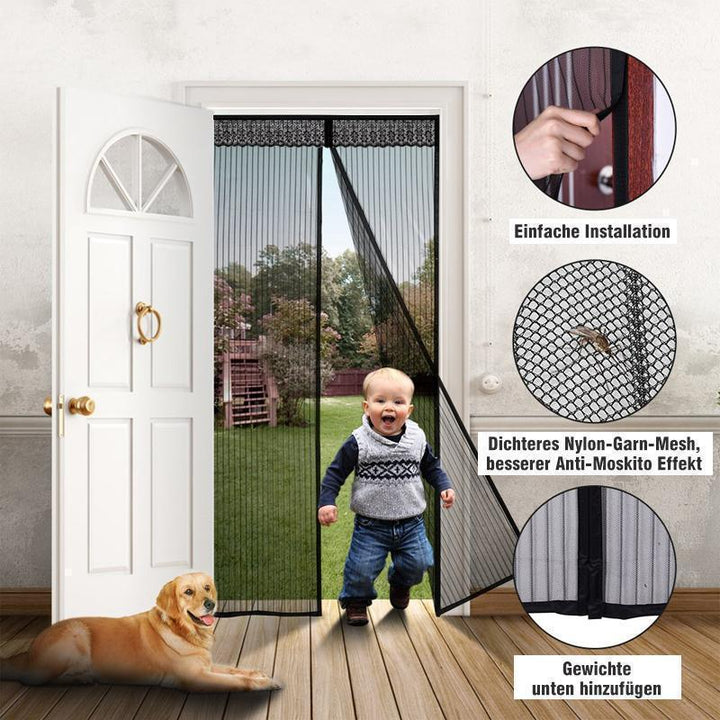 Lisslune | Anti Mosquito & Insect Magnet Mesh Door Curtain