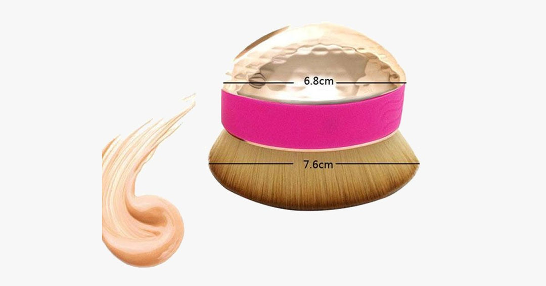 Lisslune | Easy-to-use Palm Oval Brush for perfect blending of makeup