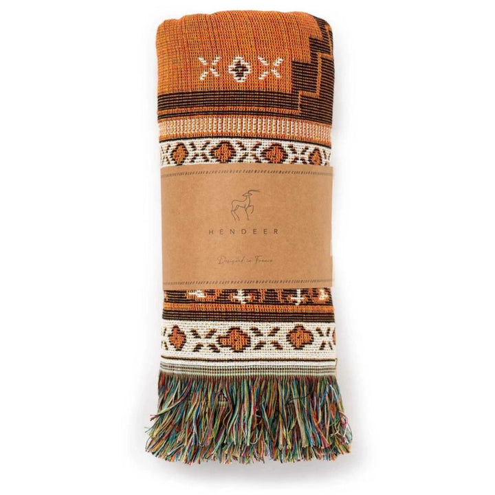 Lisslune | Boho Chic Patterned Throw Blanket
