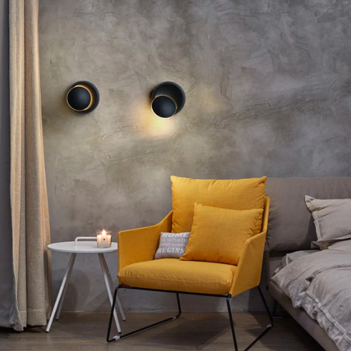 Lisslune | ZenLight Wall Lamp – Minimalist Rotatable Wall Lighting in Japanese Design