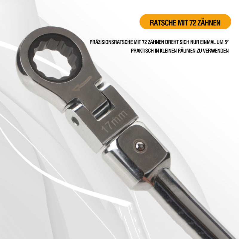 Lisslune | Removable Ratchet Wrench Set