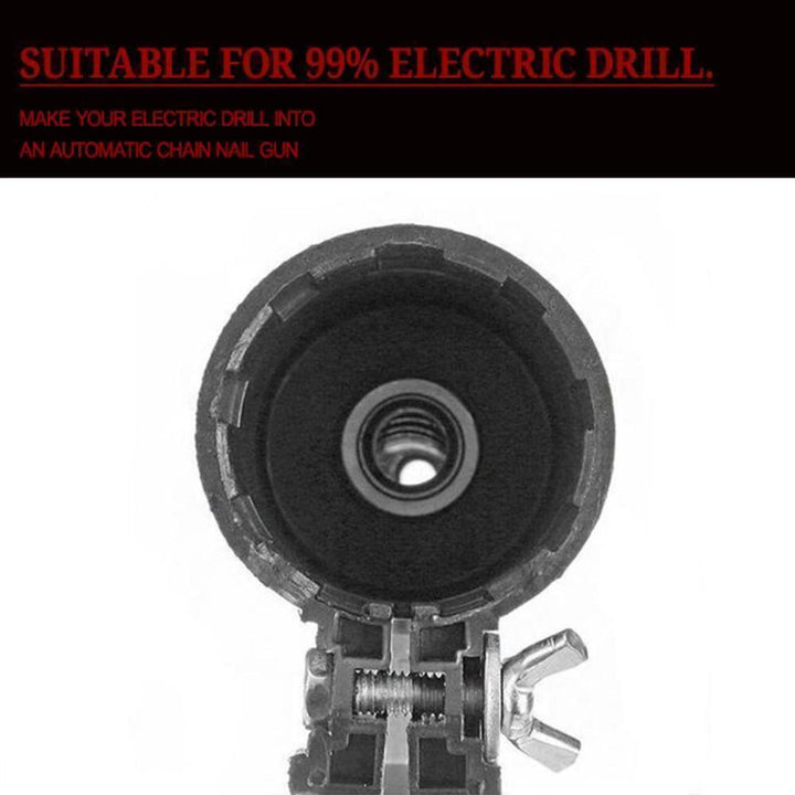 Lisslune | Electric Drill Chain Nail Gun Adapter