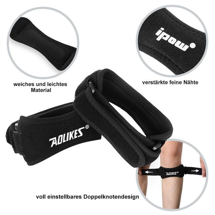 Lisslune | Sport Knee Protection Strap, 1 Pair