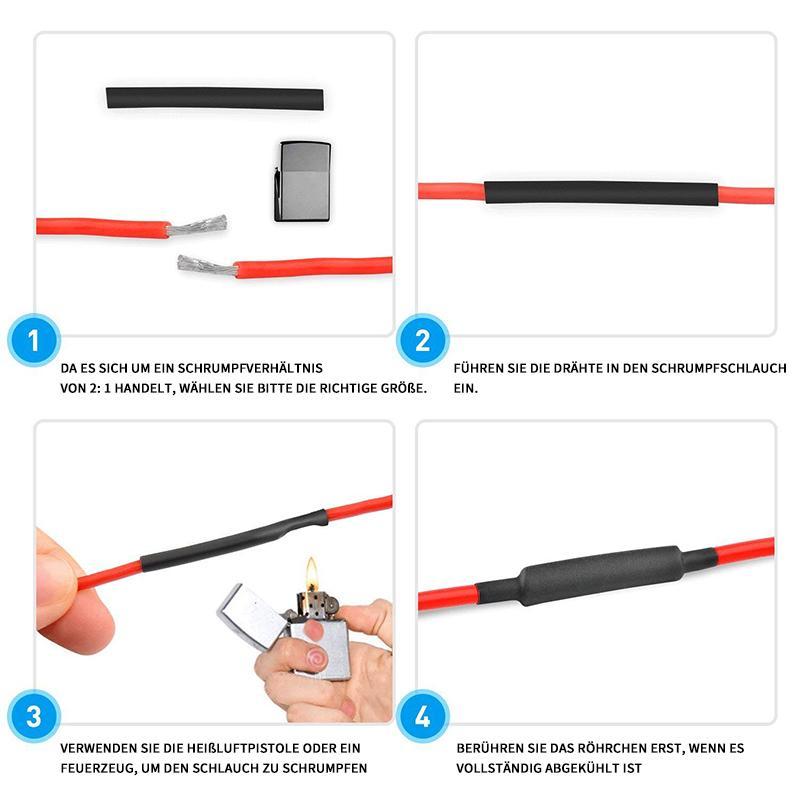 Lisslune | Eco-friendly Shrink Tube Kit