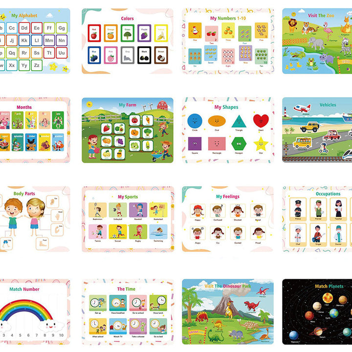 Lisslune | Preschool Activity Book