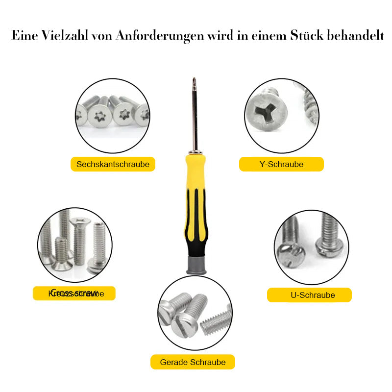 Lisslune | Screwdriver 1 Set (6 pieces)