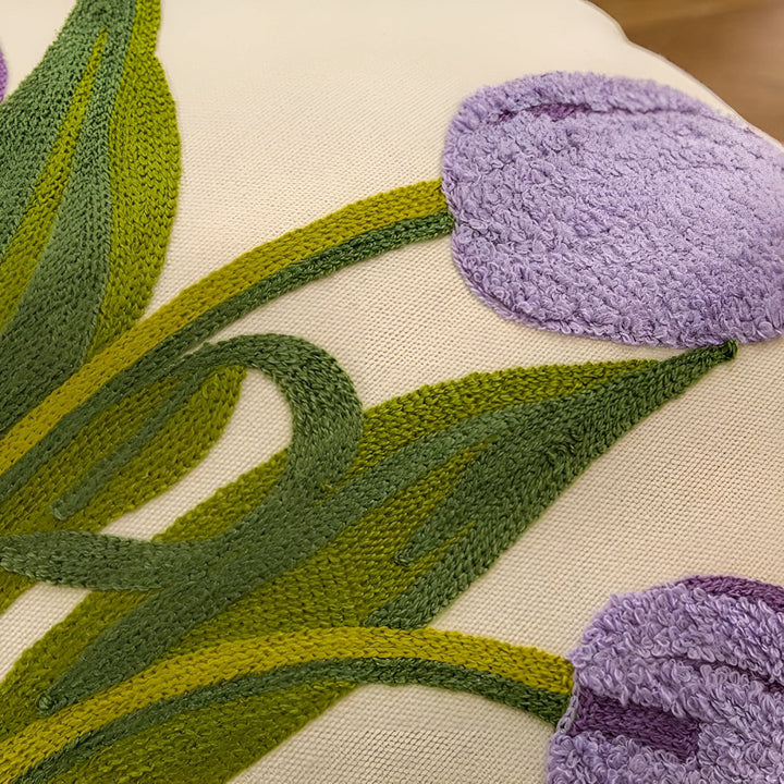 Lisslune | Blooming Tulip Cushion Cover