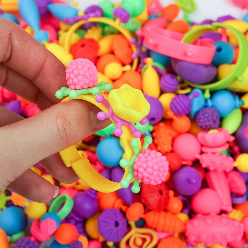 Lisslune | Pop beads for children's jewelry making