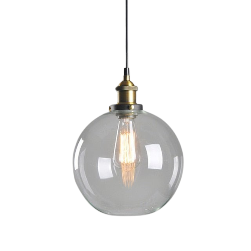 Lisslune | GlassHaven – Elegant Industrial Pendant Lamp