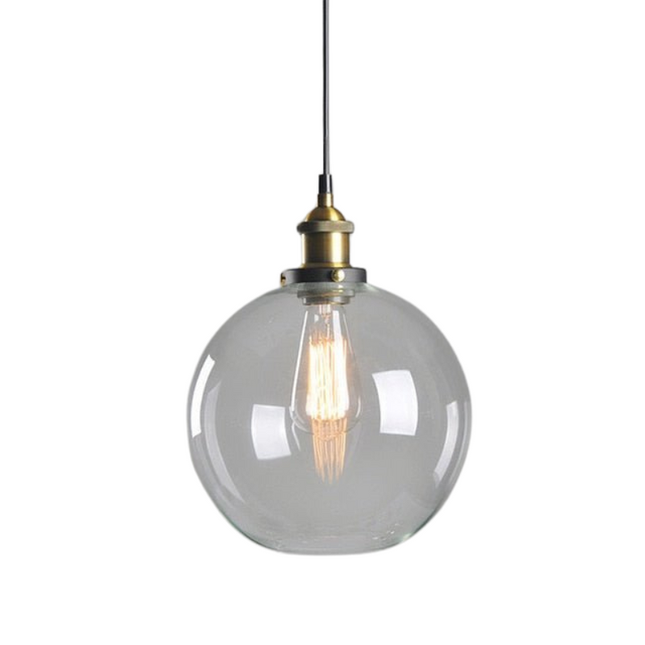 Lisslune | GlassHaven – Elegant Industrial Pendant Lamp