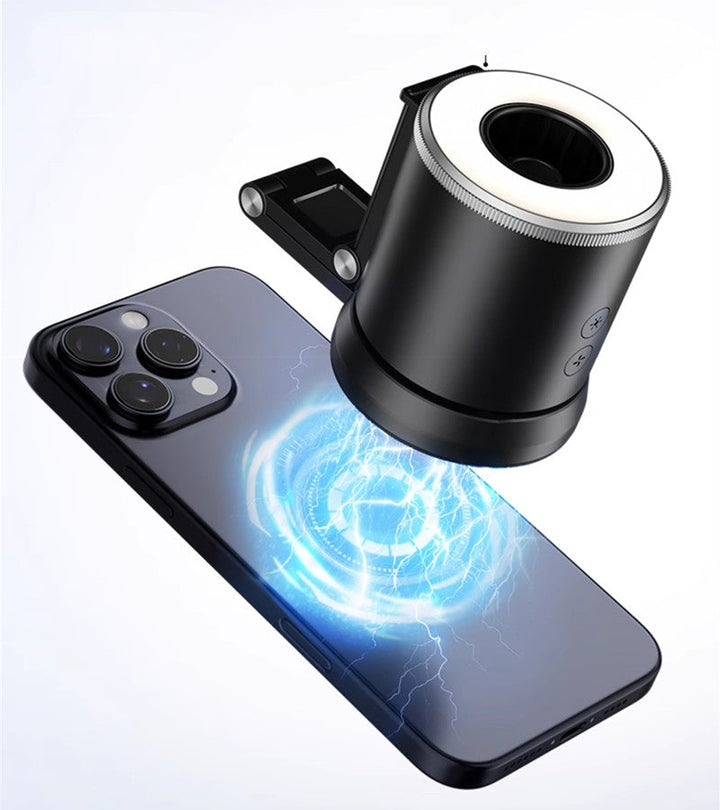 Lisslune | 500mAh Magnetic Foldable Phone Stand Fan