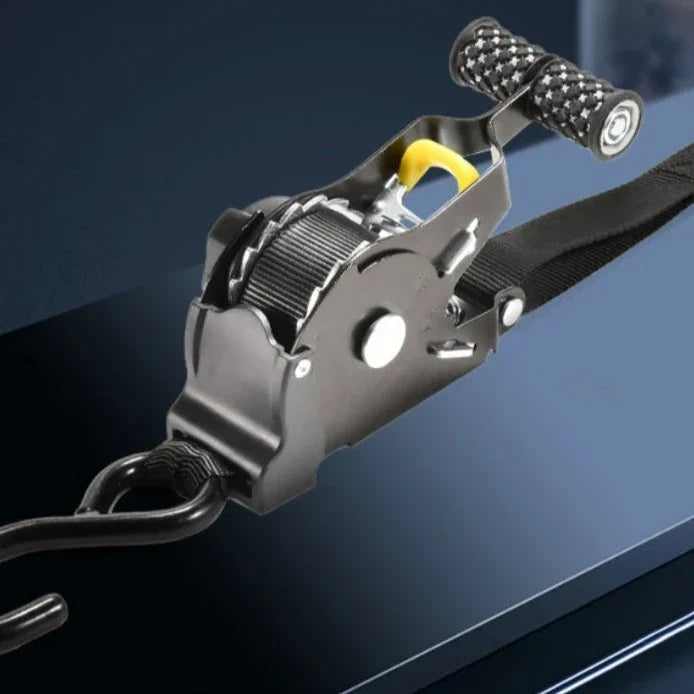 Lisslune | Automatically retractable ratchet strap