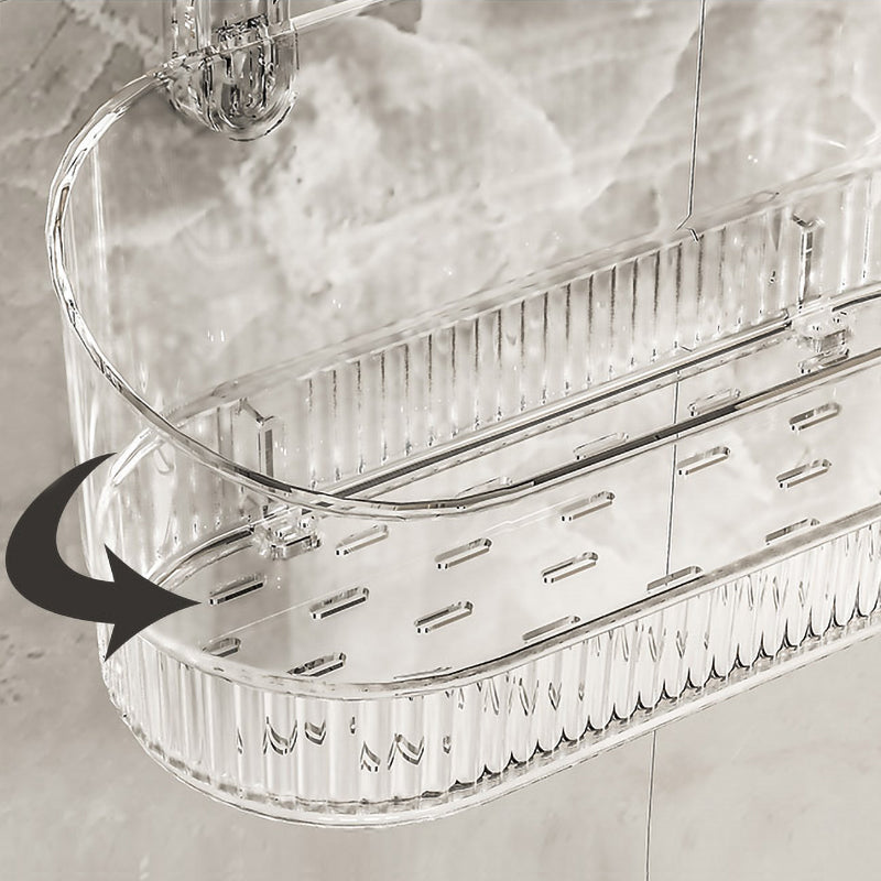 Lisslune | No-Drill Bathroom Suction Cup Storage Box