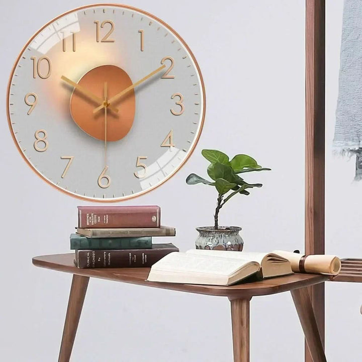 Lisslune | Minimalist Digital Wall Clock – Silent & Clear Display