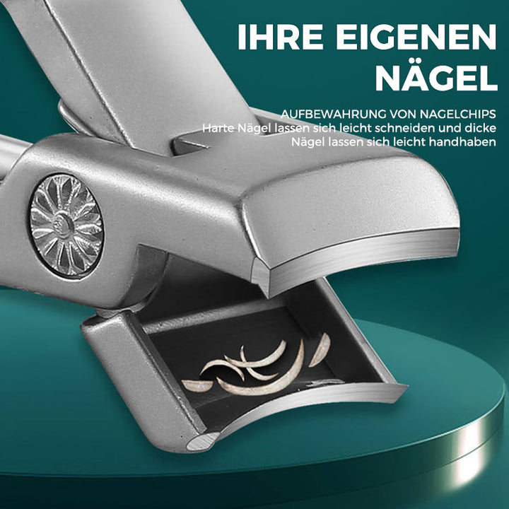 Lisslune | Nail clipper made of stainless steel with a large opening