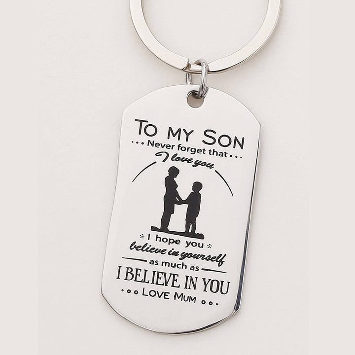 Lisslune | Mother's Day Engraving Metal Keychain with Box