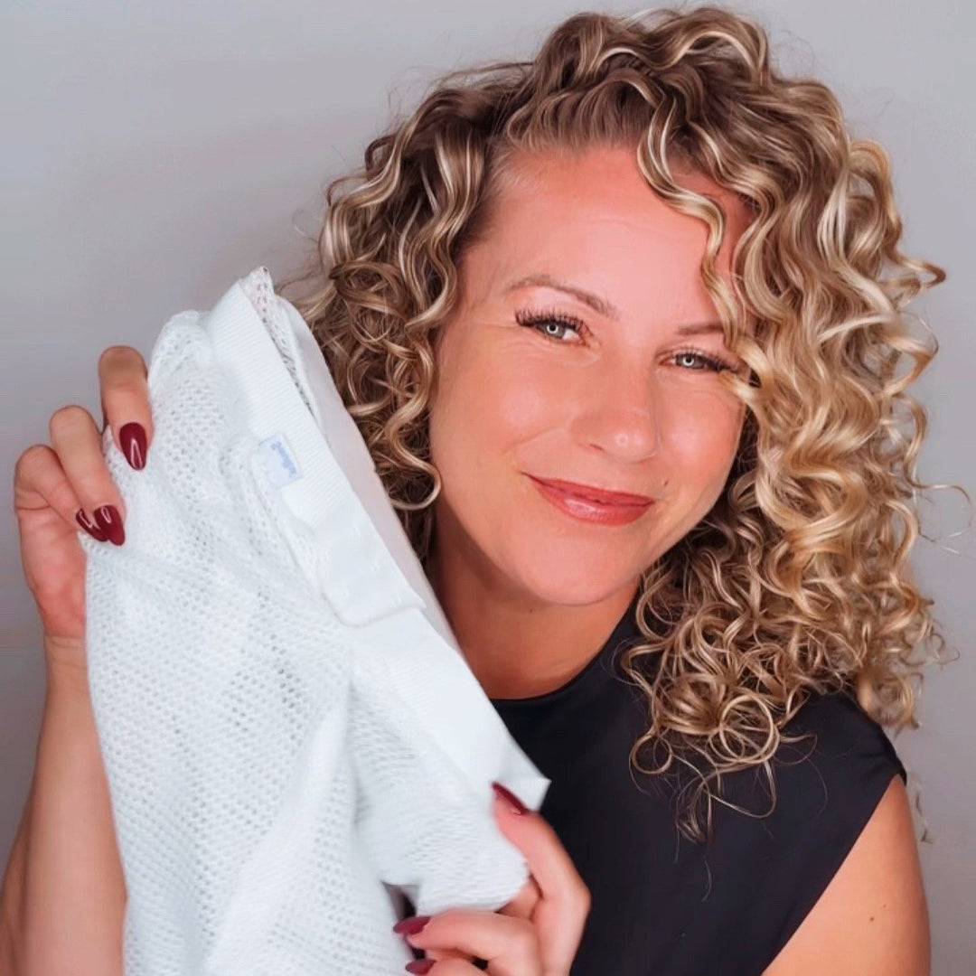 Lisslune | Net Plopping Cap for Drying Curly Hair