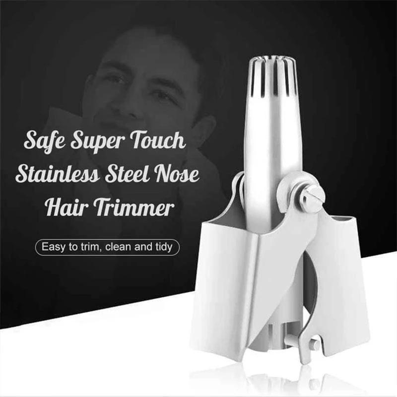 Lisslune | Safe Touch Stainless Steel Nose Hair Trimmer