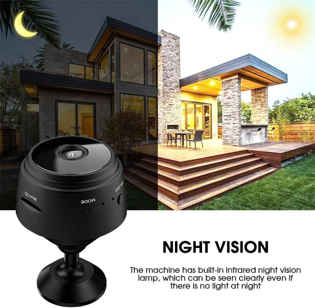 Lisslune | Eyecam Mini Spy Camera – Compact Wi-Fi Home Security Camera for Indoor Surveillance