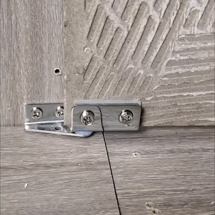 Lisslune | L-shaped rotating glass hinge