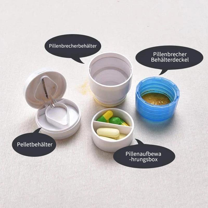 Lisslune | 2 in 1 Pill Organizer and Crusher