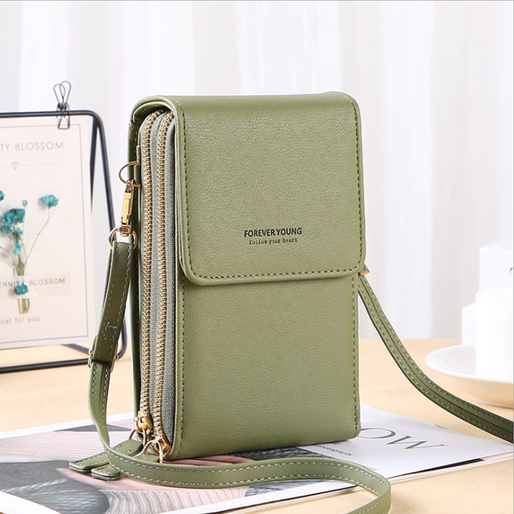 Lisslune | Large Capacity Elegant Shoulder Bag with Touchscreen for Phones