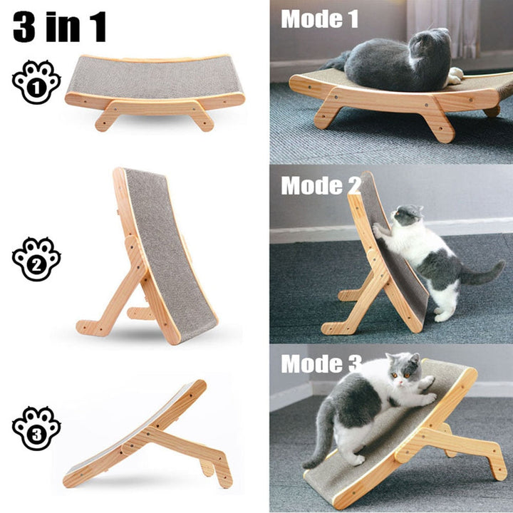 Lisslune | Three Cat Scratching Bed