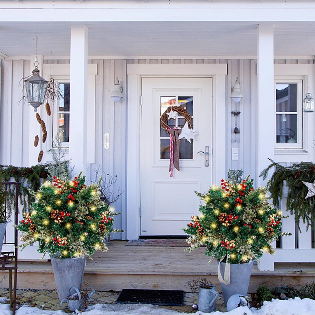 Lisslune | Pre-Lit Artificial Christmas Tree