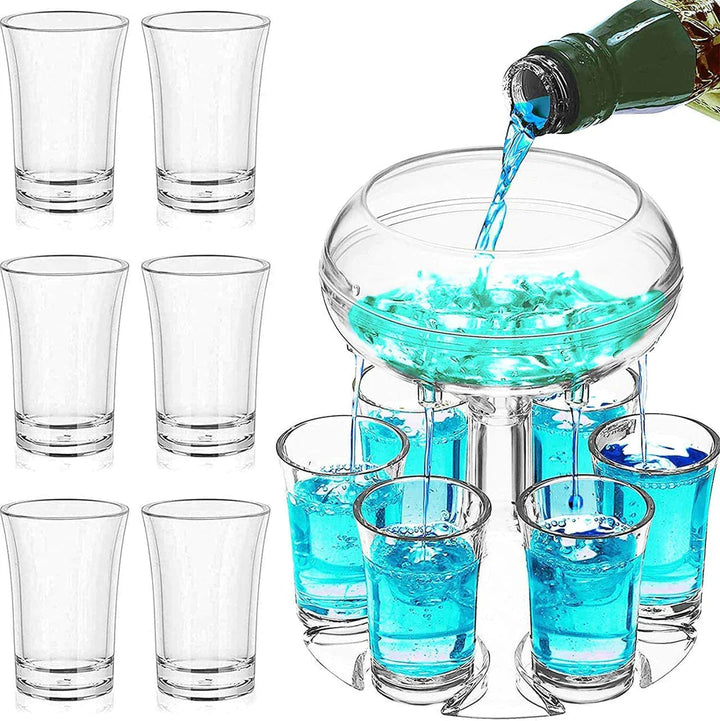 Lisslune | Pourmaster | 6 Spout Dispenser