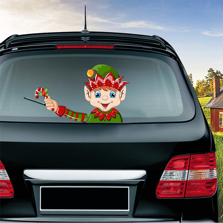 Lisslune | 2024 Christmas/Halloween Car Wiper Sticker