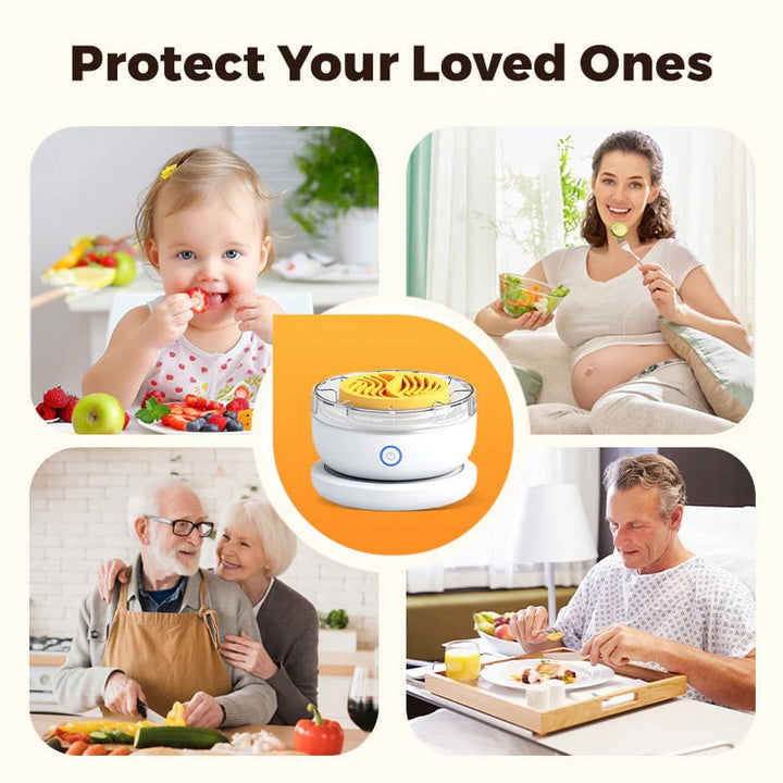 Lisslune | Wireless Waterproof Portable Food Cleaner & Purifier