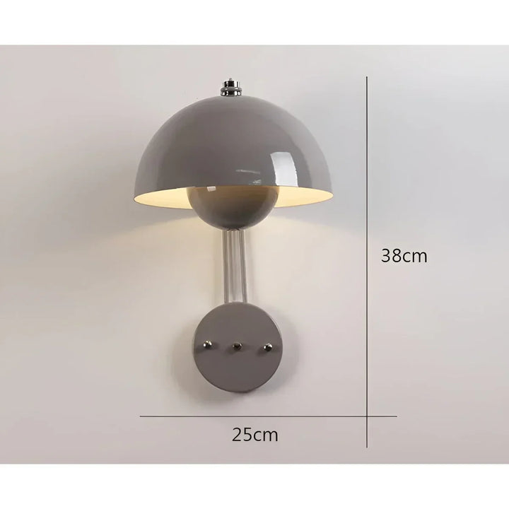 Lisslune | BudLume - Mushroom Light Cozy Scandinavian Wall Lamp