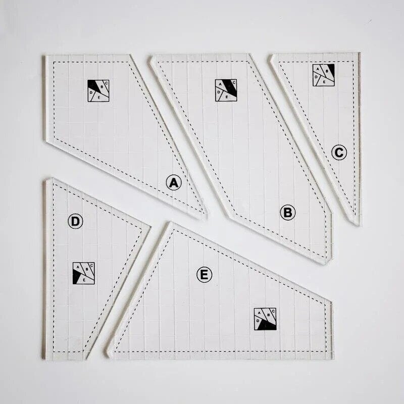 Lisslune | Creative Quilting Cutting Template