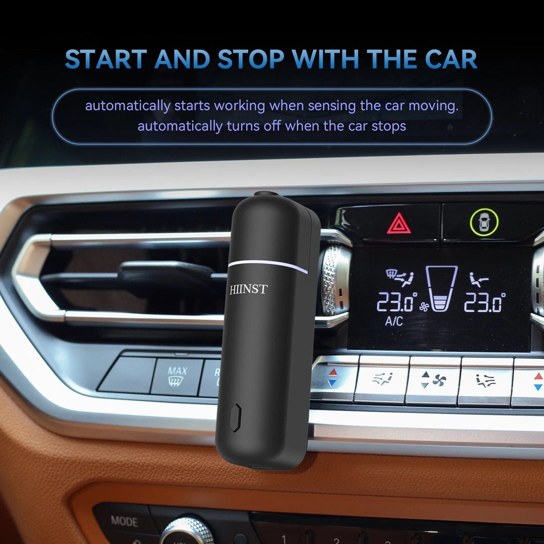 Lisslune | Luxurious Aroma Journey: Electric Waterproof Car Perfume Diffuser with Vent Clip