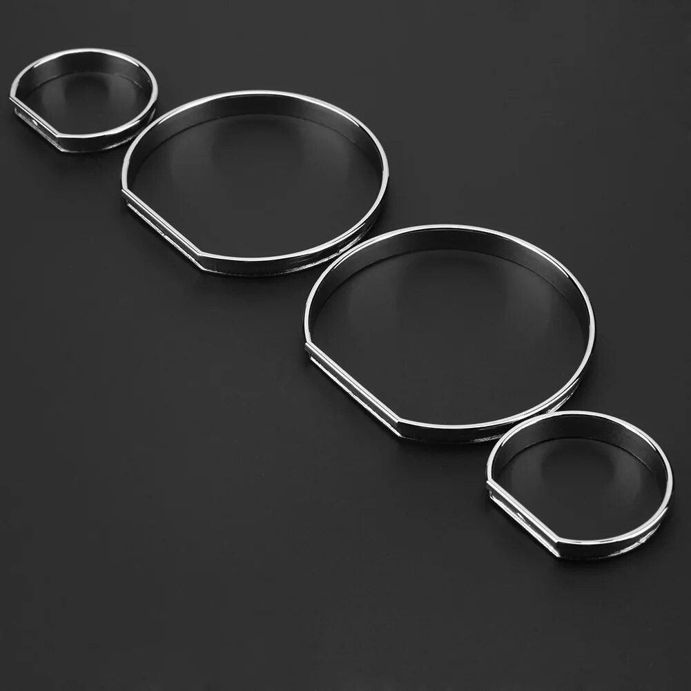 Lisslune | BMW E46 Dashboard Dial Rings Trim Set