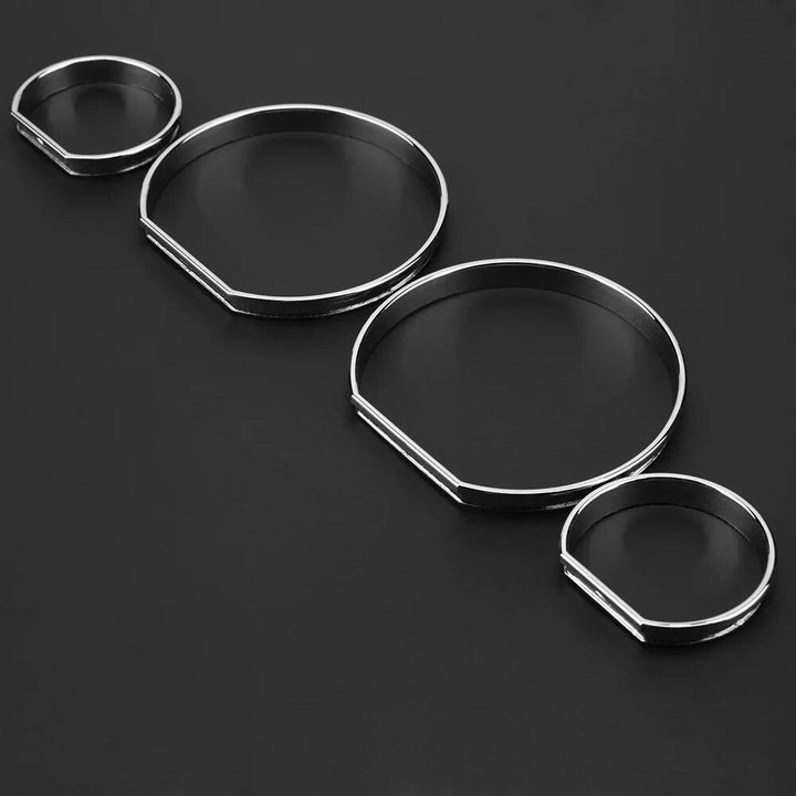Lisslune | BMW E46 Dashboard Dial Rings Trim Set