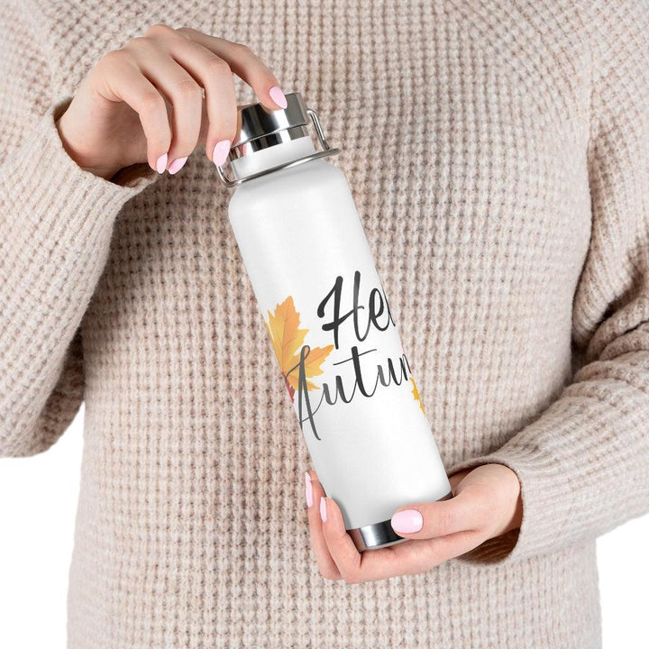 Lisslune | Merry Moments 22 Oz Stainless Steel Insulated Holiday Water Bottle