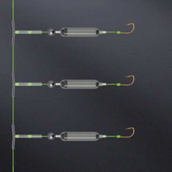 Lisslune | 3 hooks Anti-drift bottom fishing rig