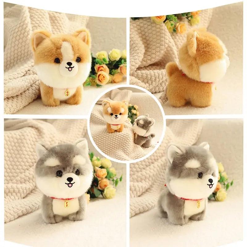 Lisslune | Charming Kawaii Chow-Pom-Corgi Mix Plush Pet Doll