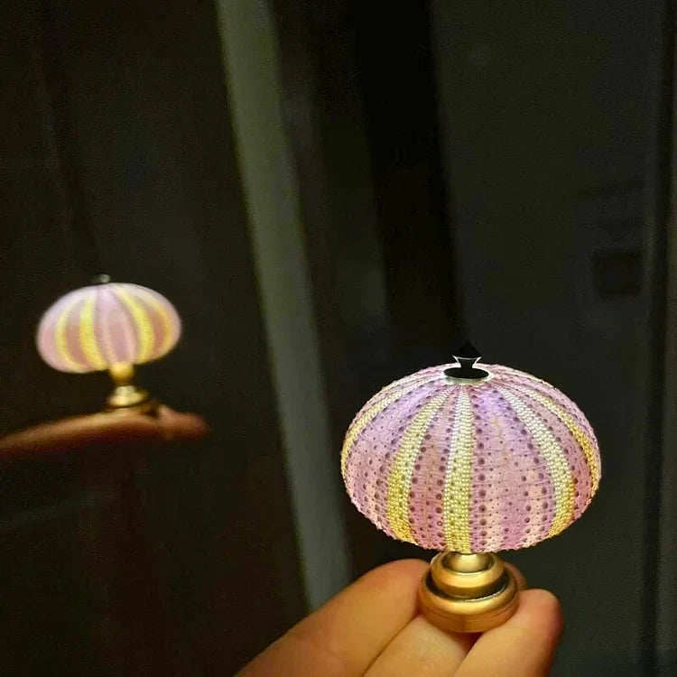 Lisslune | LumiCraft – Unique DIY table lamp with natural sea shell for a cozy décor