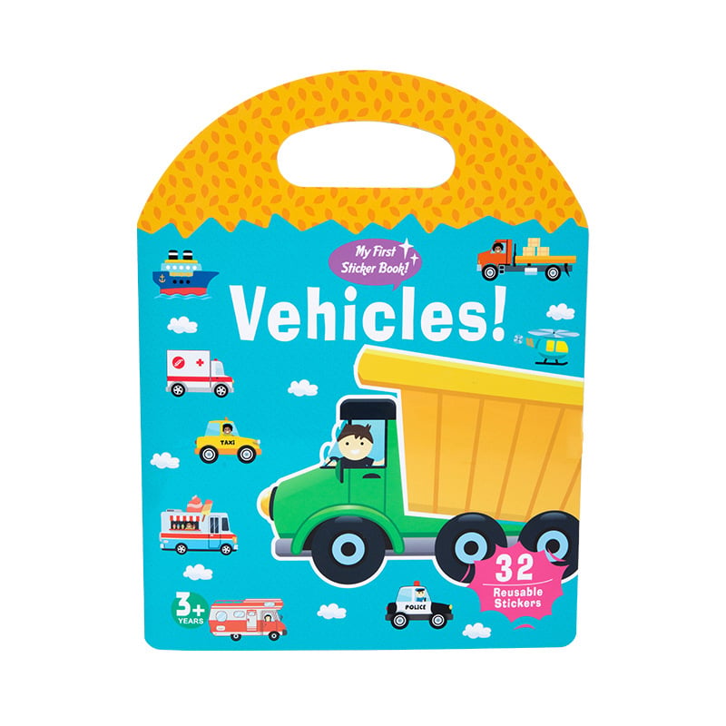 Lisslune | Reusable Sticker Book - Keep Kids off Devices!