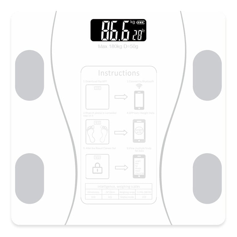 Lisslune | Functional LED Digital Body Fat Scale
