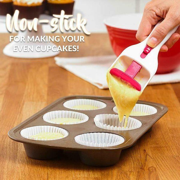 Lisslune | Non-stick cupcake dispensing spoon