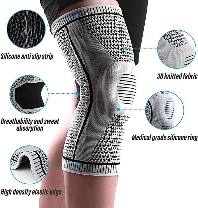 Lisslune | FlexiKnee Compression Brace – Supportive Knee Brace for Pain, Swelling & Stiffness