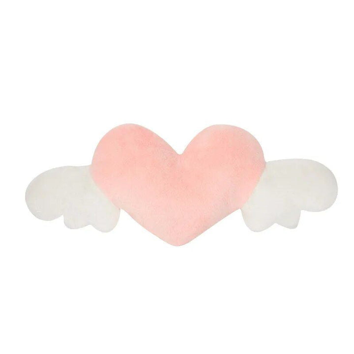 Lisslune | Heart Shaped Plush Car Headrest & Lumbar Support Pillow
