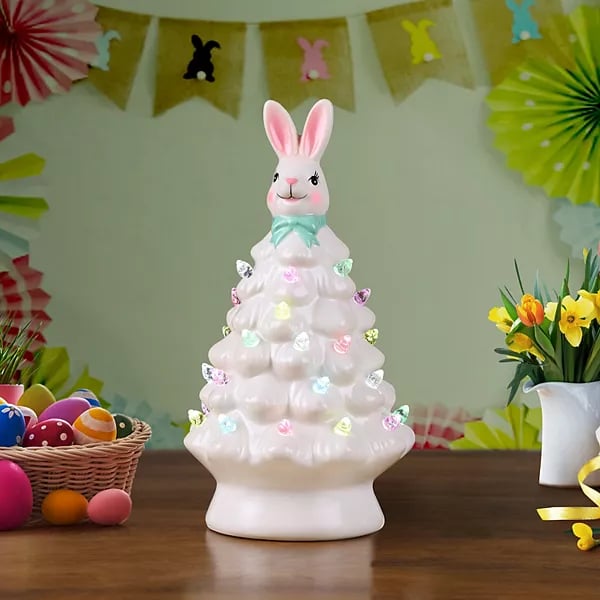 Lisslune | Christmas Pink Bunny Tree