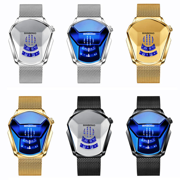 Lisslune | Men's Diamond Style Quartz Watch